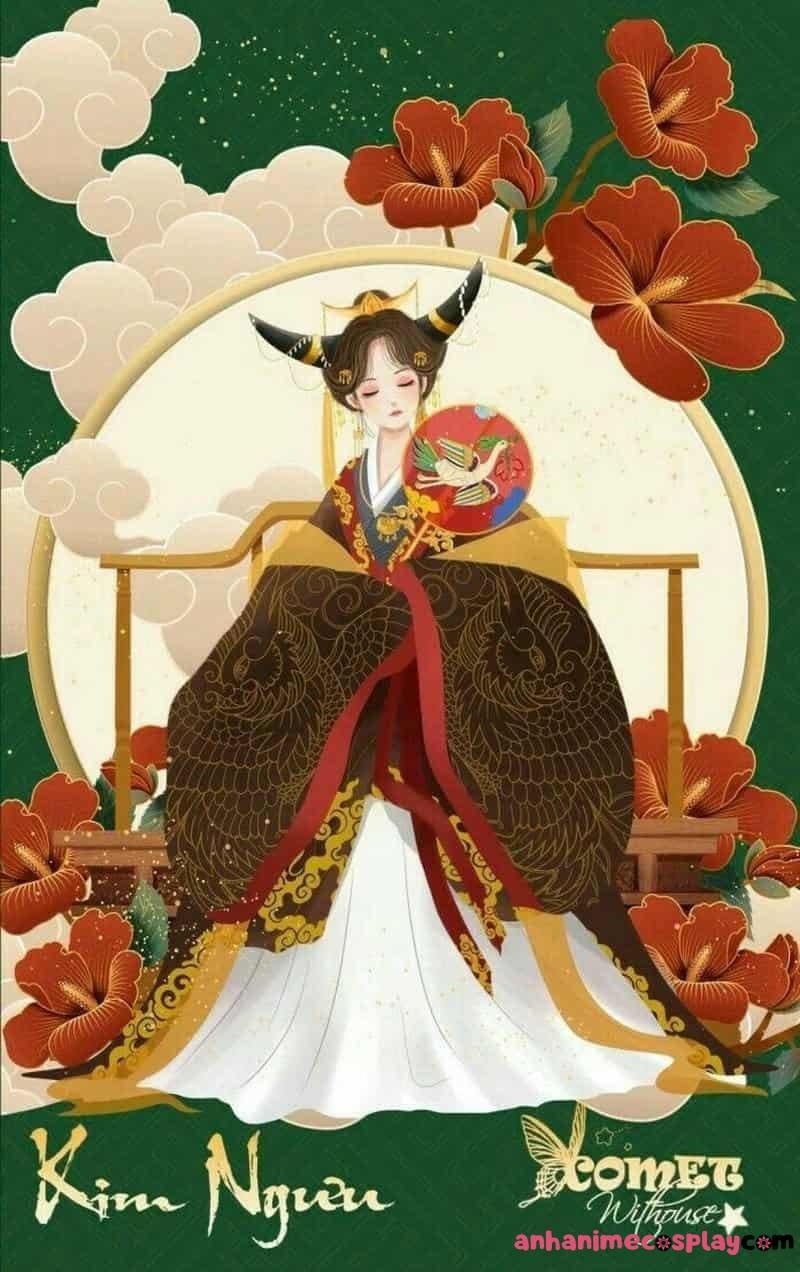 hình ảnh cung kim ngưu nữ anime hằng nga